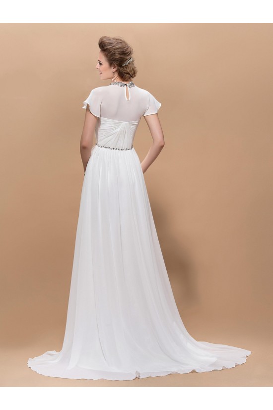 A-Line Beaded Long Chiffon Mother of the Bride Dresses M010041 A-Line Beaded Long Chiffon Mother of the Bride Dresses M010041