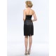 Short Black Mother of the Bride Dresses with A Lace Jacket M010056 Short Black Mother of the Bride Dresses with A Lace Jacket M010056