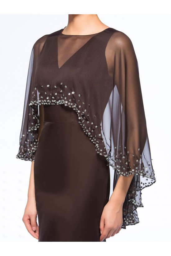 Long V-Neck Chiffon Mother of the Bride Dresses M010066 Long V-Neck Chiffon Mother of the Bride Dresses M010066