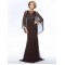 Long V-Neck Chiffon Mother of the Bride Dresses M010066
