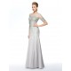 Beaded Short Sleeve Jewel Long Chiffon Mother of the Bride Dresses M010075 Beaded Short Sleeve Jewel Long Chiffon Mother of the Bride Dresses M010075