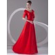 A-Line Off-the-Shoulder Half Sleeve Long Red Mother of the Bride Dresses M010081 A-Line Off-the-Shoulder Half Sleeve Long Red Mother of the Bride Dresses M010081