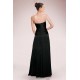 A-Line Sweetheart Long Black Mother of the Bride Dresses with A Jacket M010086