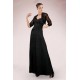 A-Line Sweetheart Long Black Mother of the Bride Dresses with A Jacket M010086