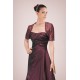 A-Line Strapless Beaded Applique Long Mother of the Bride Dresses with A Jacket M010090