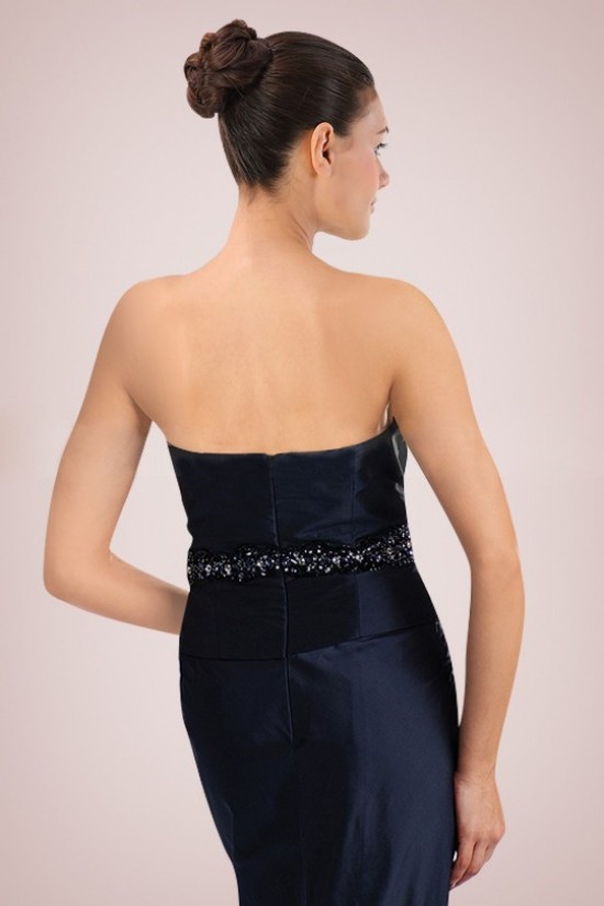 Trumpet/Mermaid Strapless Beaded Long Mother of the Bride Dresses with A Jacket M010094 Trumpet/Mermaid Strapless Beaded Long Mother of the Bride Dresses with A Jacket M010094