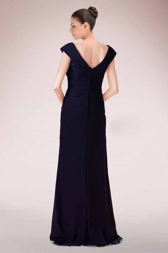 Sheath Off-the-Shoulder Beaded Long Mother of the Bride Dresses M010095 Sheath Off-the-Shoulder Beaded Long Mother of the Bride Dresses M010095