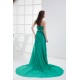 A-Line Strapless Sleeveless Court Train Beaded Chiffon Mother of the Bride Dresses with A Wrap 2040005