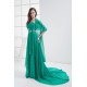 A-Line Strapless Sleeveless Court Train Beaded Chiffon Mother of the Bride Dresses with A Wrap 2040005