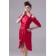 Asymmetrical A-Line Elastic Woven Satin Mother of the Bride Dresses 2040006 Asymmetrical A-Line Elastic Woven Satin Mother of the Bride Dresses 2040006