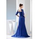 Brush Sweep Train Square Chiffon Long Blue Mother of the Bride Dresses 2040024 Brush Sweep Train Square Chiffon Long Blue Mother of the Bride Dresses 2040024