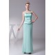 Chiffon Silk like Satin 3/4 Sleeve Straps Mother of the Bride Dresses 2040029