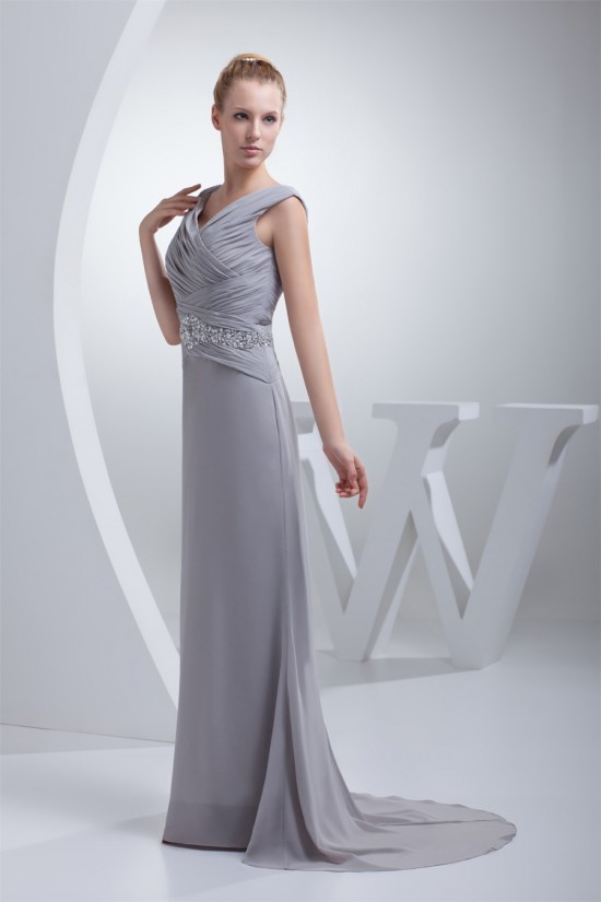 Sheath/Column V-Neck Beading Mother of the Bride Dresses 2040033 Sheath/Column V-Neck Beading Mother of the Bride Dresses 2040033