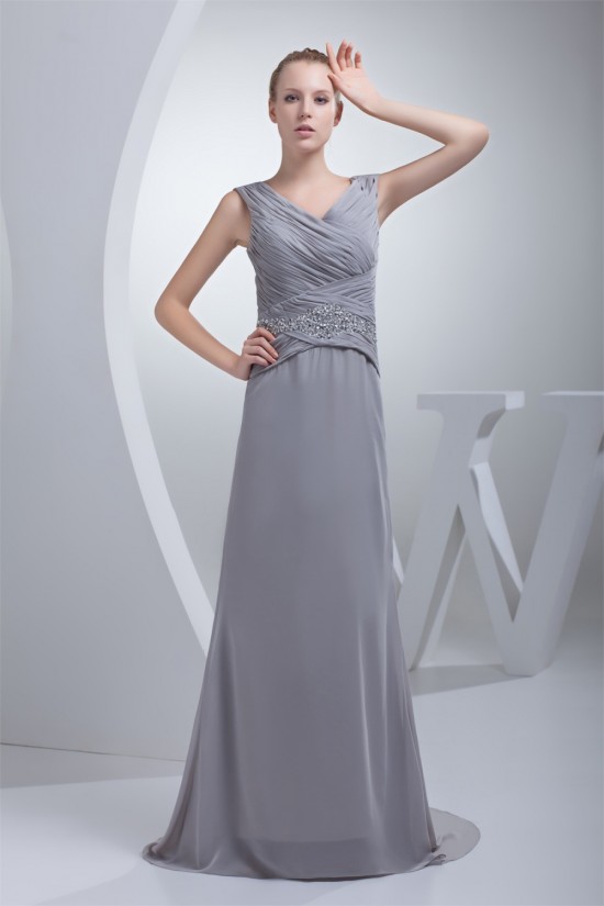 Sheath/Column V-Neck Beading Mother of the Bride Dresses 2040033 Sheath/Column V-Neck Beading Mother of the Bride Dresses 2040033