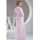 Chiffon Silk like Satin Sheath/Column Ruffles Long Sleeve Mother of the Bride Dresses 2040034 Chiffon Silk like Satin Sheath/Column Ruffles Long Sleeve Mother of the Bride Dresses 2040034