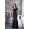 Trumpet/Mermaid Floor-Length V-Neck Ruffles Short Sleeve Appliques Mother of the Bride Dresses 2040042
