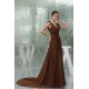 A-Line Handmade Flowers V-Neck Chiffon Mother of the Bride Dresses 2040046 A-Line Handmade Flowers V-Neck Chiffon Mother of the Bride Dresses 2040046
