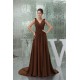 A-Line Handmade Flowers V-Neck Chiffon Mother of the Bride Dresses 2040046 A-Line Handmade Flowers V-Neck Chiffon Mother of the Bride Dresses 2040046