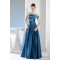 A-Line Beaded Long Mother of the Bride Dresses 2040057
