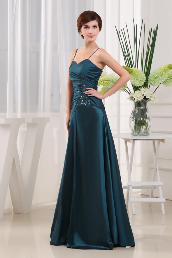 A-Line Floor-Length 3/4 Sleeve Satin Taffeta Mother of the Bride Dresses with A Jacket 2040067 A-Line Floor-Length 3/4 Sleeve Satin Taffeta Mother of the Bride Dresses with A Jacket 2040067