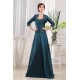 A-Line Floor-Length 3/4 Sleeve Satin Taffeta Mother of the Bride Dresses with A Jacket 2040067 A-Line Floor-Length 3/4 Sleeve Satin Taffeta Mother of the Bride Dresses with A Jacket 2040067