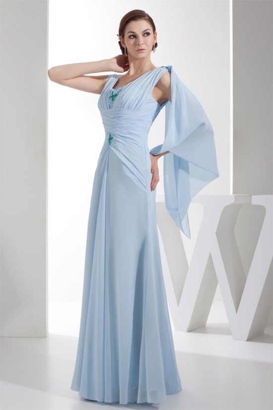 Sheath/Column Beading Chiffon Long Mother of the Bride Dresses 2040071 Sheath/Column Beading Chiffon Long Mother of the Bride Dresses 2040071