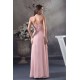 Sheath/Column Sleeveless Chiffon Long Mother of the Bride Dresses 2040087