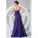 A-Line Strapless Sleeveless Ruffles Chiffon Mother of the Bride Dresses 2040095