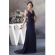 A-Line Sleeveless Beading Chiffon V-Neck Mother of the Bride Dresses 2040107