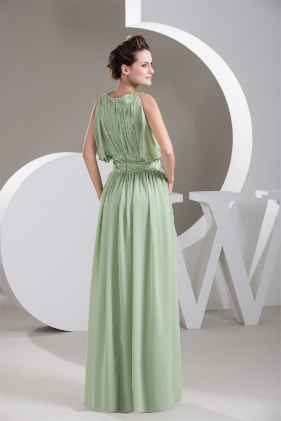 A-Line Chiffon Scoop Floor-Length Draped Mother of the Bride Dresses 2040117 A-Line Chiffon Scoop Floor-Length Draped Mother of the Bride Dresses 2040117