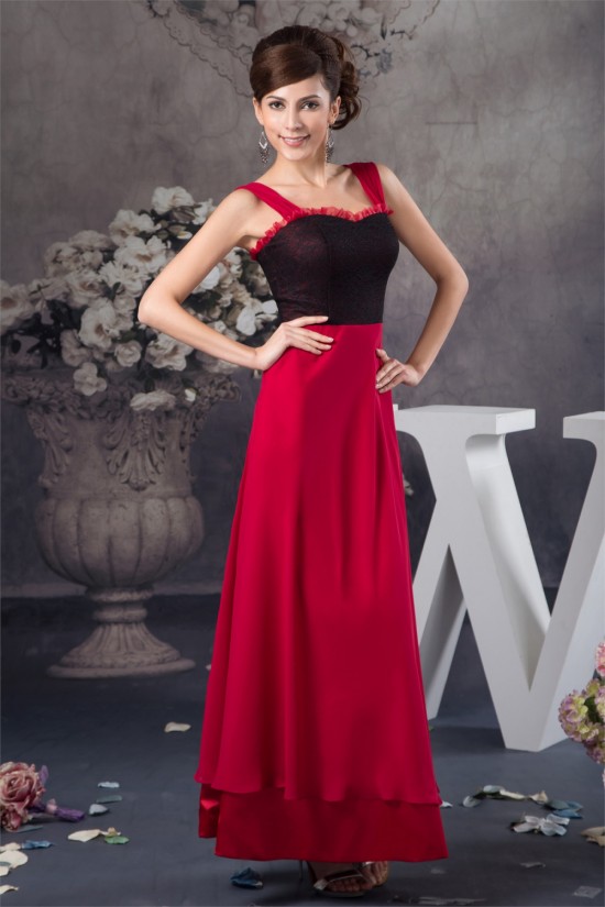Chiffon Silk like Satin Lace Sleeveless Mother of the Bride Dresses 2040121 Chiffon Silk like Satin Lace Sleeveless Mother of the Bride Dresses 2040121