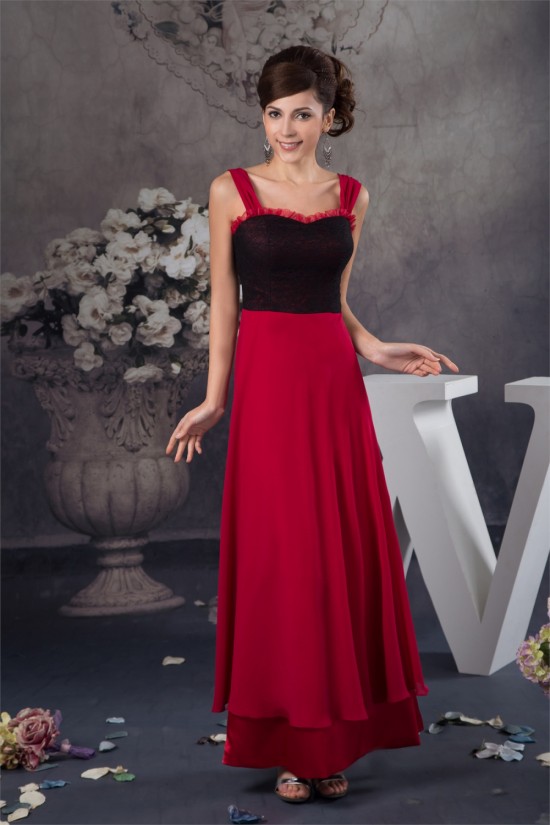Chiffon Silk like Satin Lace Sleeveless Mother of the Bride Dresses 2040121 Chiffon Silk like Satin Lace Sleeveless Mother of the Bride Dresses 2040121