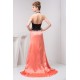 A-Line Halter Beading Satin Chiffon Sleeveless Mother of the Bride Dresses 2040130