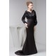 Mermaid/Trumpet Pleats Long Sleeve Mother of the Bride Dresses 2040135