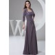 A-Line One-Shoulder Floor-Length Chiffon Lace Mother of the Bride Dresses with A 3/4 Sleeve Jacket 2040137 A-Line One-Shoulder Floor-Length Chiffon Lace Mother of the Bride Dresses with A 3/4 Sleeve Jacket 2040137