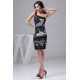 Short/Mini Pleats One-Shoulder Lace Mother of the Bride Dresses 2040140