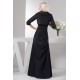 A-Line Strapless Ruffles Floor-Length Mother of the Bride Dresses with A 3/4 Sleeves Jacket 2040142
