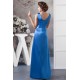 A-Line Floor-Length Ruffles V-Neck Mother of the Bride Dresses 2040152