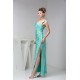 Spaghetti Straps Ruched Floor-Length Silk like Satin Mother of the Bride Dresses 2040157