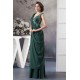 Sheath/Column V-Neck Ruffles Sleeveless Mother of the Bride Dresses 2040160