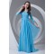 Sheath/Column 3/4 Sleeve Beaded Chiffon Square Mother of the Bride Dresses 2040173