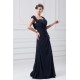 A-Line Pleats Floor-Length Sleeveless Straps Mother of the Bride Dresses 2040178