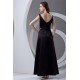 A-Line V-Neck Satin Handmade Flowers Mother of the Bride Dresses 2040188 A-Line V-Neck Satin Handmade Flowers Mother of the Bride Dresses 2040188