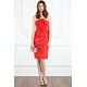 Strapless Knee-Length Mother of the Bride Dresses 2040209