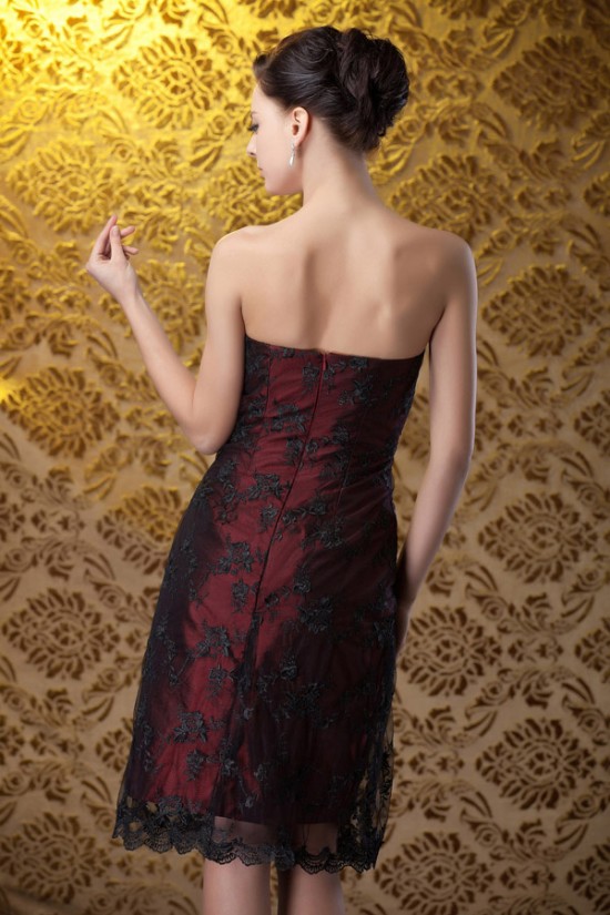 Short Keen-Length Lace Mother of the Bride Dresses with A Jacket 2040213 Short Keen-Length Lace Mother of the Bride Dresses with A Jacket 2040213