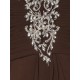 Short Sleeve Chiffon Floor Length Mother of The Bride Dresses 3040006