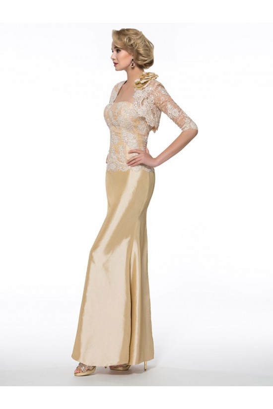 Mermaid Lace Mother of The Bride Dresses with A 3/4 Length Sleeves Jacket 3040010 Mermaid Lace Mother of The Bride Dresses with A 3/4 Length Sleeves Jacket 3040010