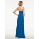 Long Blue Chiffon Mother of The Bride Dresses with A Jacket 3040015 Long Blue Chiffon Mother of The Bride Dresses with A Jacket 3040015