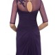 Half Sleeves Illusion Neckline Lace Chiffon Long Purple Mother of The Bride Dresses 3040020 Half Sleeves Illusion Neckline Lace Chiffon Long Purple Mother of The Bride Dresses 3040020