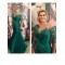 Long Sleeves Lace Illusion Neckline Mother of The Bride Dresses 602002